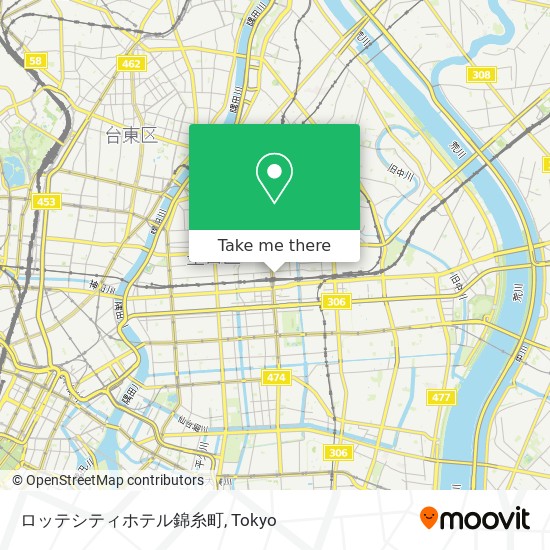 ロッテシティホテル錦糸町 map