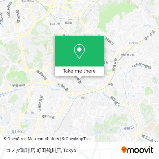 コメダ珈琲店 町田鶴川店 map