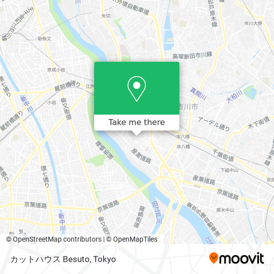 カットハウス Besuto map