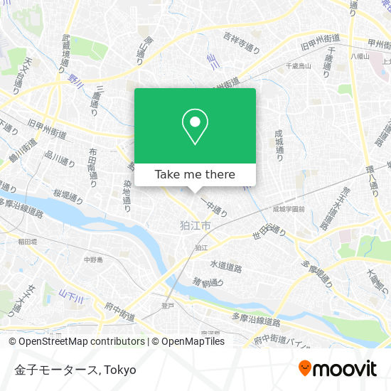 金子モータース map