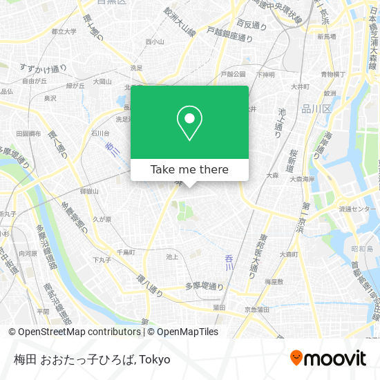 梅田 おおたっ子ひろば map