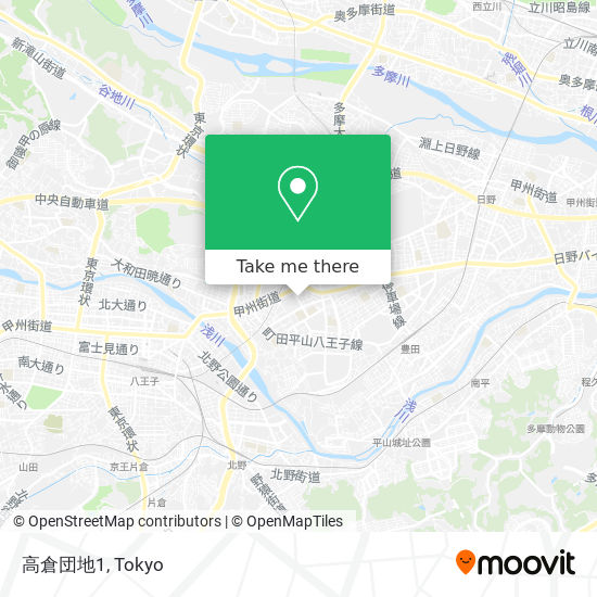 高倉団地1 map