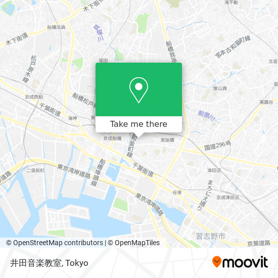井田音楽教室 map