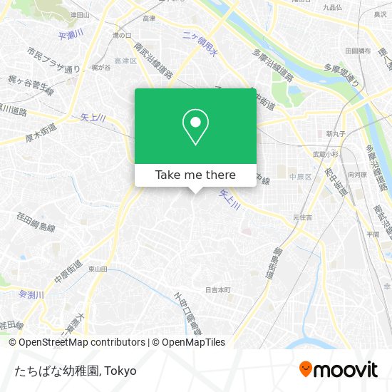 たちばな幼稚園 map