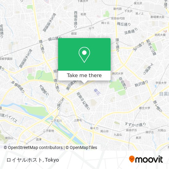 ロイヤルホスト map