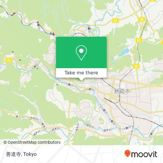 善道寺 map
