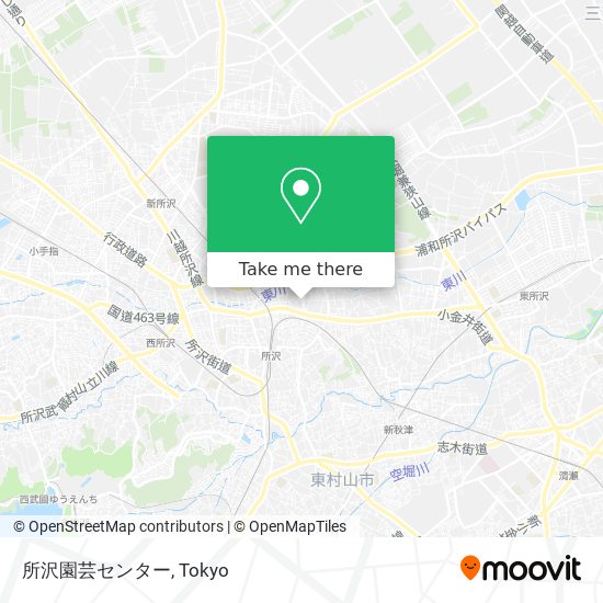 所沢園芸センター map