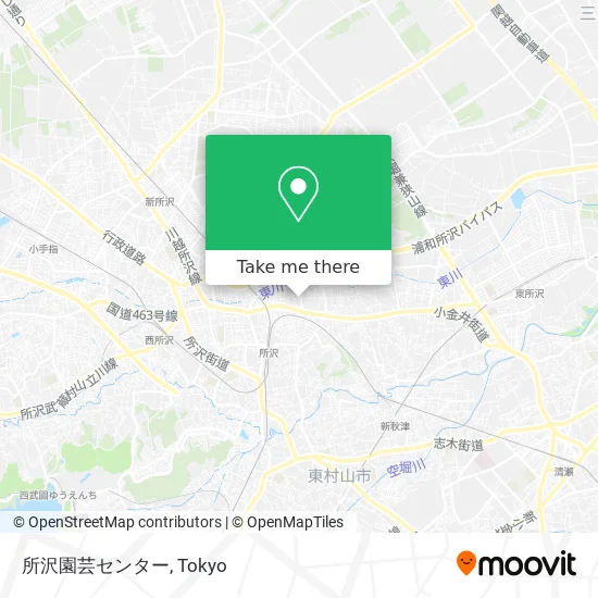 所沢園芸センター map