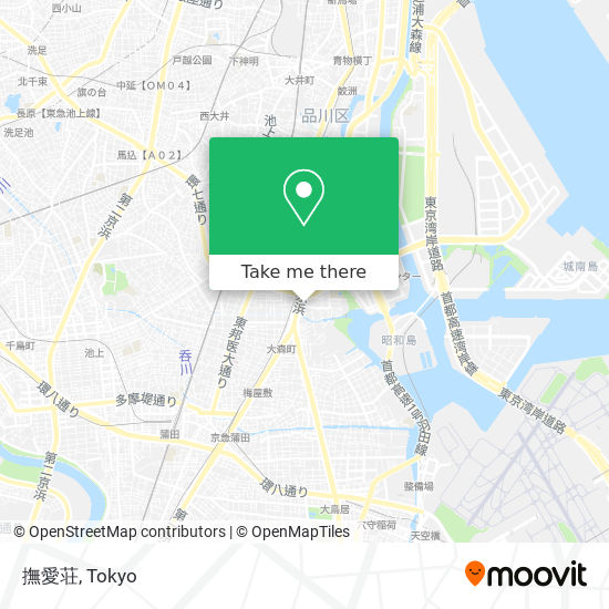 撫愛荘 map