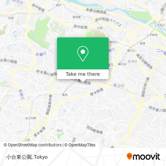 小台東公園 map