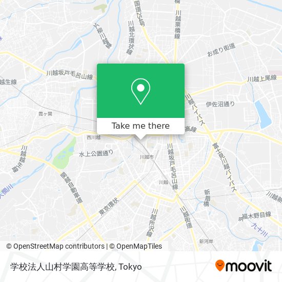 学校法人山村学園高等学校 map