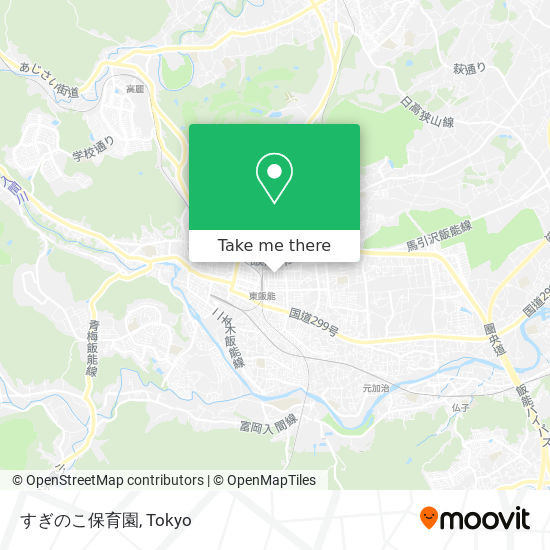 すぎのこ保育園 map