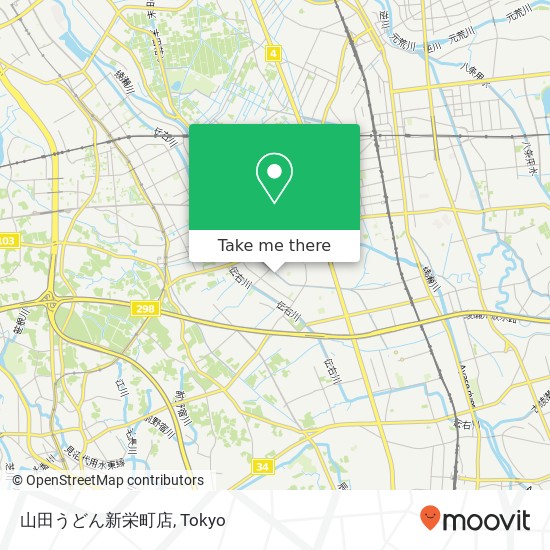 山田うどん新栄町店 map