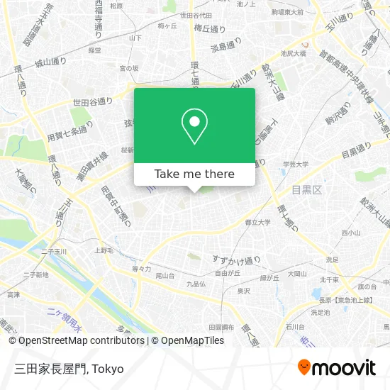 三田家長屋門 map