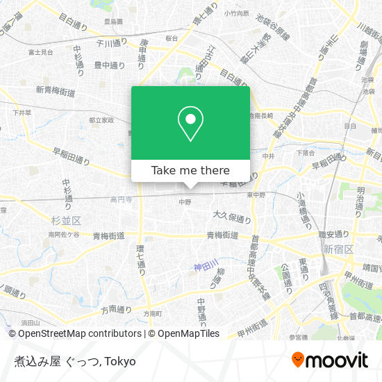 煮込み屋 ぐっつ map