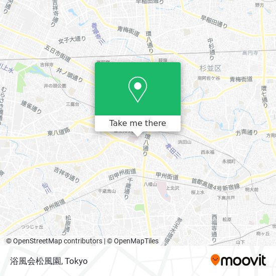 浴風会松風園 map
