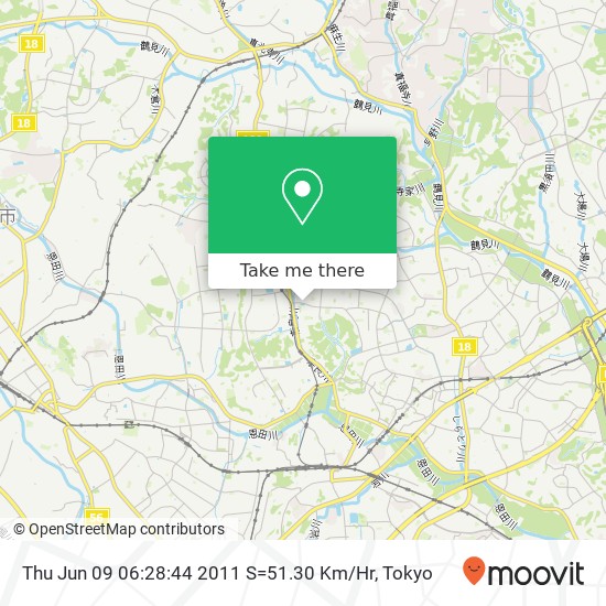 Thu Jun 09 06:28:44 2011 S=51.30 Km / Hr map