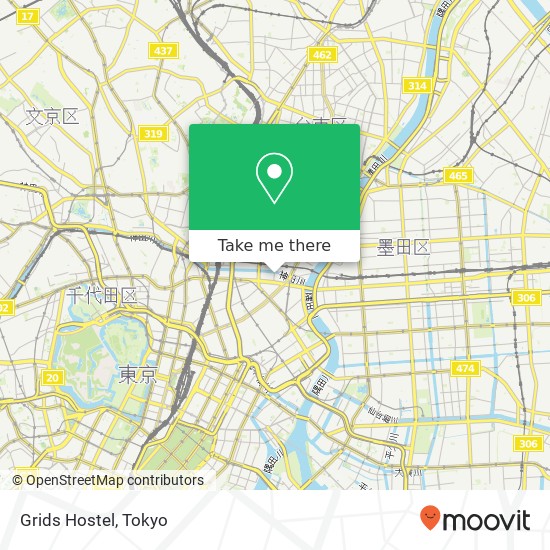 Grids Hostel map