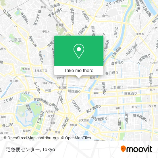 宅急便センター map