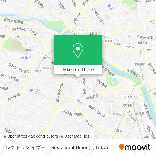 レストラン イブー （Restaurant Hibou） map