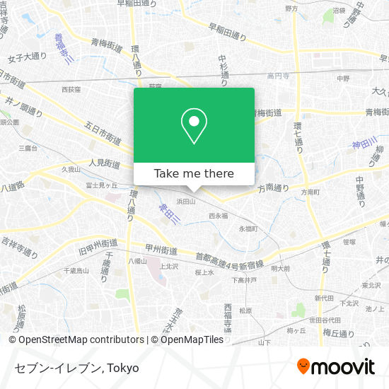 セブン-イレブン map