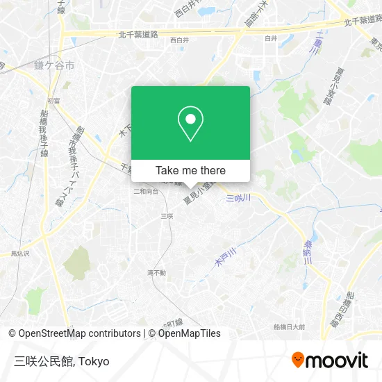 三咲公民館 map