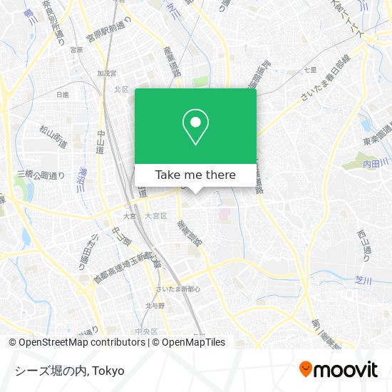 シーズ堀の内 map