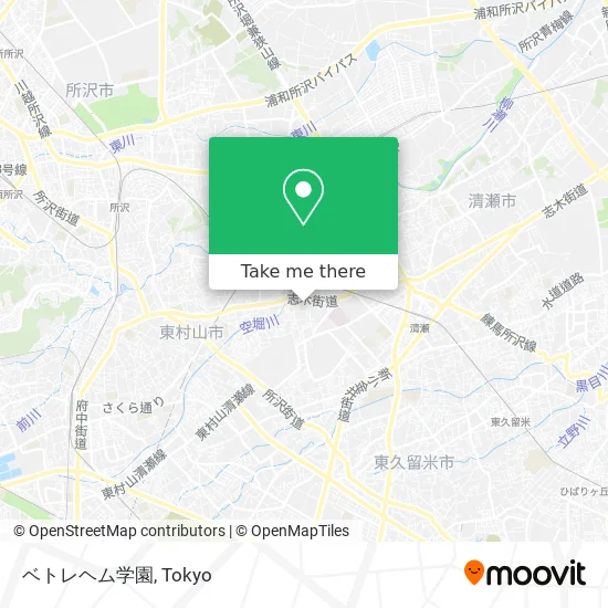 ベトレヘム学園 map