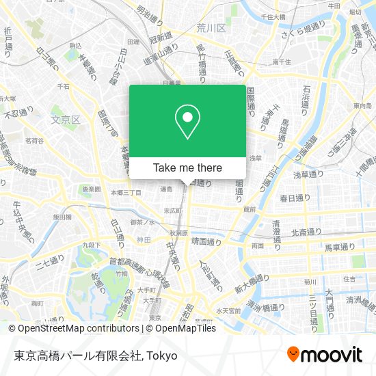 東京高橋パール有限会社 map
