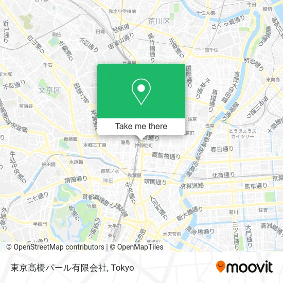 東京高橋パール有限会社 map