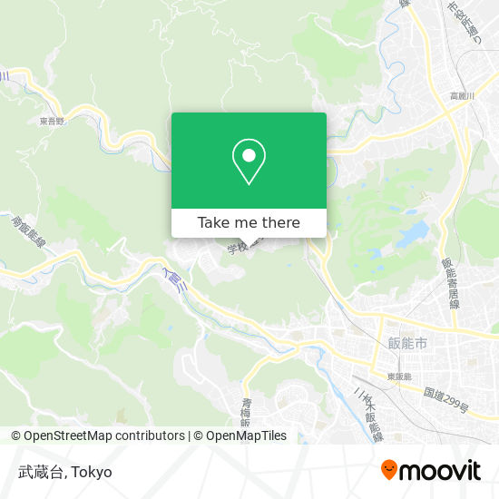 武蔵台 map