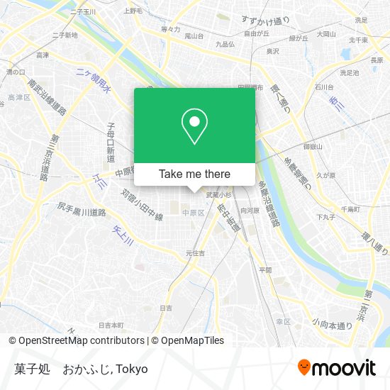 菓子処　おかふじ map