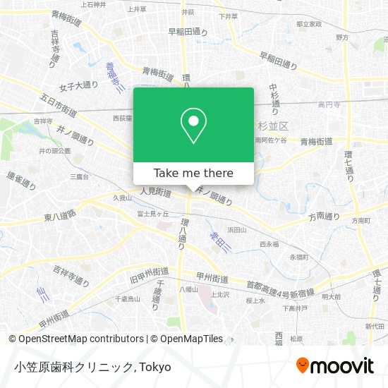 小笠原歯科クリニック map