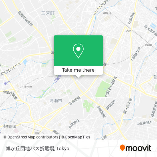 旭が丘団地バス折返場 map