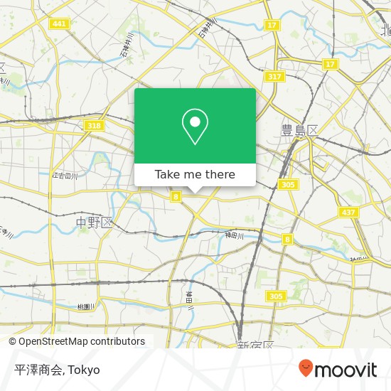 平澤商会 map