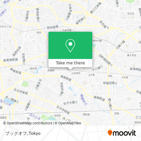 ブックオフ map