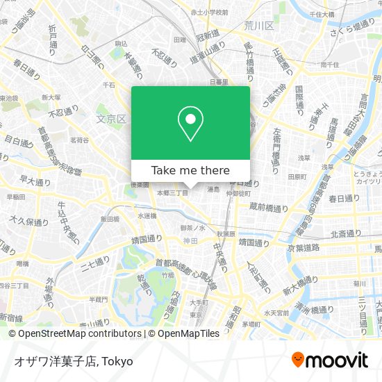 オザワ洋菓子店 map