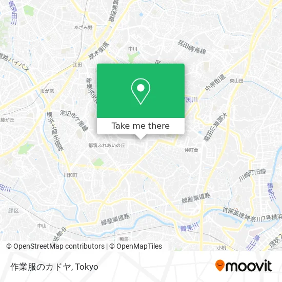 作業服のカドヤ map