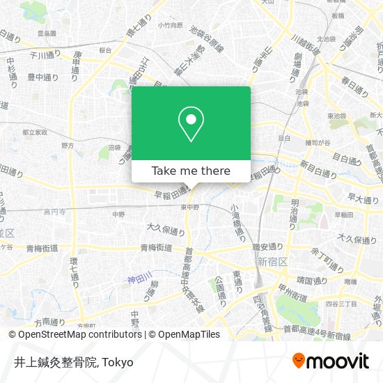 井上鍼灸整骨院 map