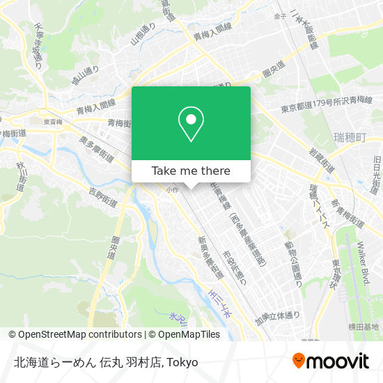北海道らーめん 伝丸 羽村店 map