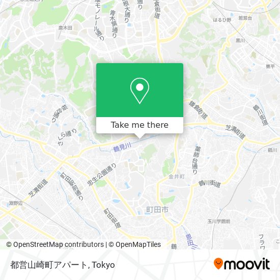 都営山崎町アパート map
