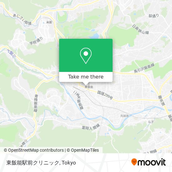 東飯能駅前クリニック map