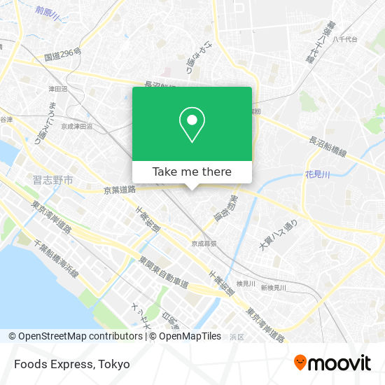 Foods Express map