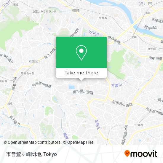市営鷲ヶ峰団地 map