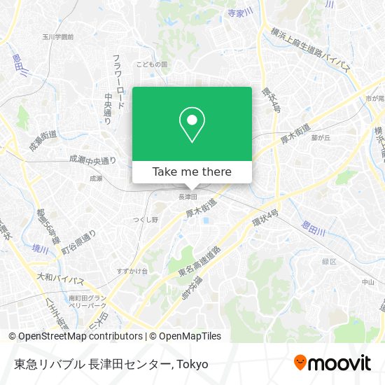 東急リバブル 長津田センター map