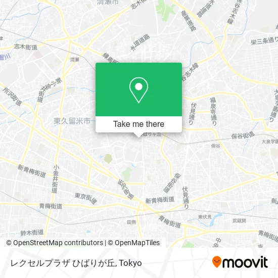 レクセルプラザ ひばりが丘 map