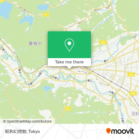 昭和幻燈館 map