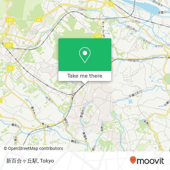 新百合ヶ丘駅 map