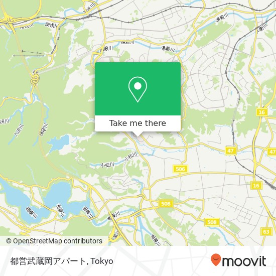 都営武蔵岡アパート map