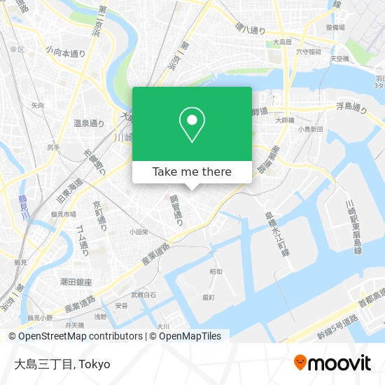 大島三丁目 map